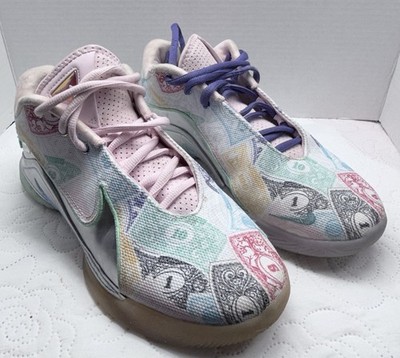 Nike LeBron 22 Monopoly Pink Green Basketball Shoes Mens Size 8.5