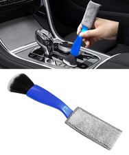 Universal 2 in 1 Duster for Car Clean,Car Bursh Tool,Double Head Brush,Auto I...