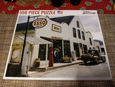 Heritage Puzzle Inc. ''MAST GENERAL STORE'' 550 Pc Puzzle 18''x24'' Complete LN