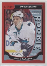2015-16 O-Pee-Chee Marquee Rookies Red Border Daniil Tarasov #515 2vh
