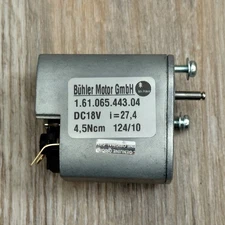 Buhler Gear Motor 1.61.065.443 18VDC 4.5Ncm Tested