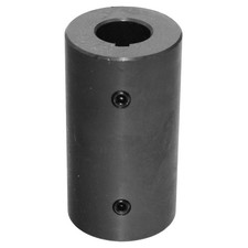Shaft Coupler 3/4" Round Bore 3" Length 1 5/8" OD Black Oxide Finish SHFTR-1200