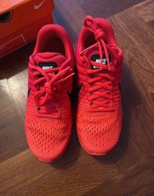 Nike Air Max 2017 Womens Bright Crimson Black Trainers EU 38,5 Neon Orange