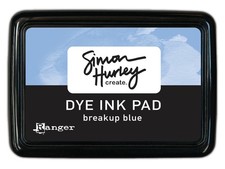 Simon Hurley create. Dye Ink Pad-Breakup Blue - 3 Pack