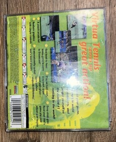 Virtua Tennis Sega Dreamcast 2000 Disc Only Tested Working