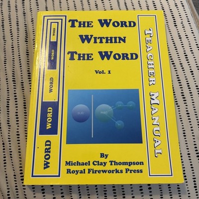 The Word Within The Word Vol. 1 Teacher's Manual (Vol 1) - Paperback 