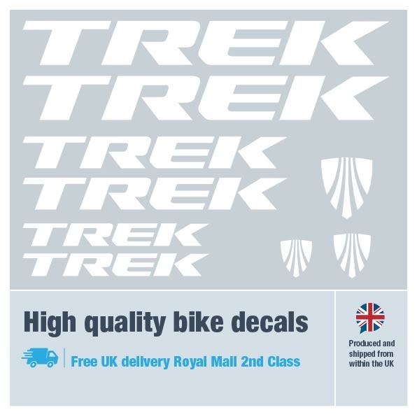 Trek bike decals labels stickers