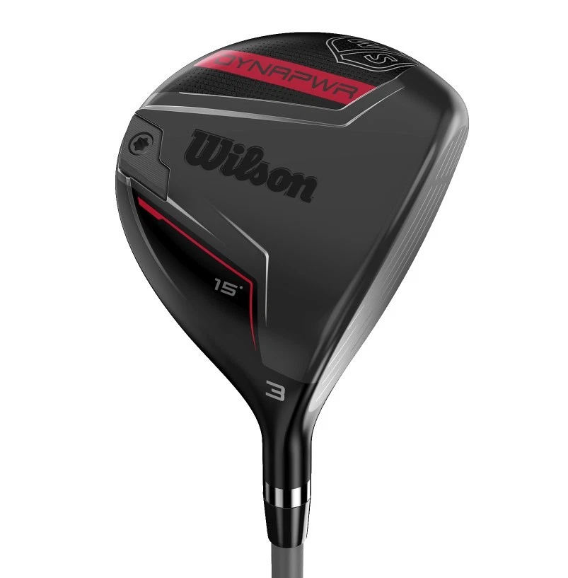 Left Handed Wilson DynaPower 15* 3 Wood 5.5 Project X HZRDUS Smoke Red RDX 60 VG