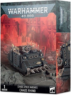 #ad Warhammer 40K: Chaos Space Marines Chaos Rhino $51.00