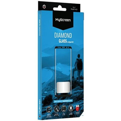MS Diamond Glass Edge 3D-Schutzglas für Xiaomi 13 Pro, Schwarz