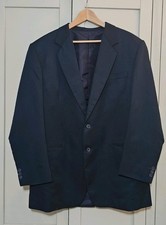 Bespoke Bangkok 2 peice suit  44 chest, 34L trousers, blue/green