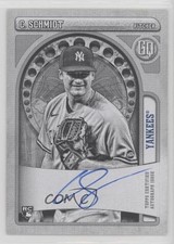2021 Topps Gypsy Queen Black & White 42/50 Clarke Schmidt #GQA-CS Auto h5z