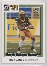 2021 Panini Chronicles Draft Picks Donruss Retro Green Trey Lance #34 0ps8