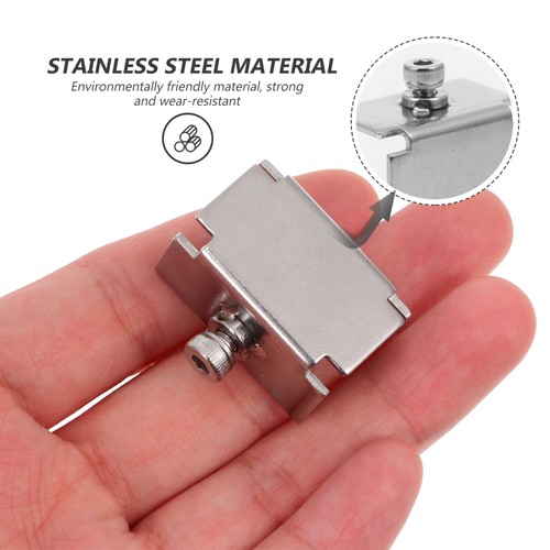 4 STÜCKE Glas Bett Clips Glas Holding Clip 3D Drucker Liefert Edelstahlclip - 第 9/12 張圖片