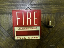 Fire-Lite BG-6 Fire Alarm Pull Station (NOT WORKING FOR PARTS ONLY)