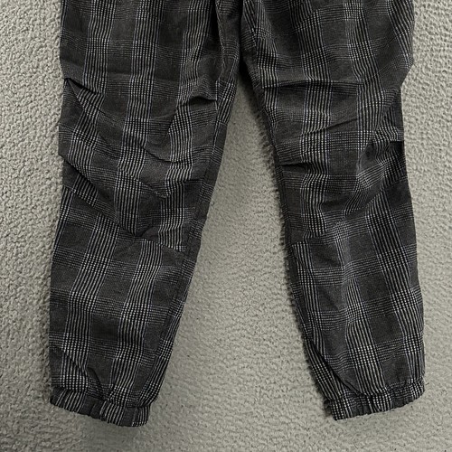 American Eagle Mens Pants Gray Multicolor Size Medium Jogger Plaid 100% Nylon - Picture 5 of 18