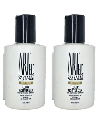 2 Artec LEMON FLOWER COLOR MOISTURIZER CONDITIONER 4 oz Each