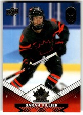2025-26 Upper Deck Tim Hortons Sarah Fillier Canada #86