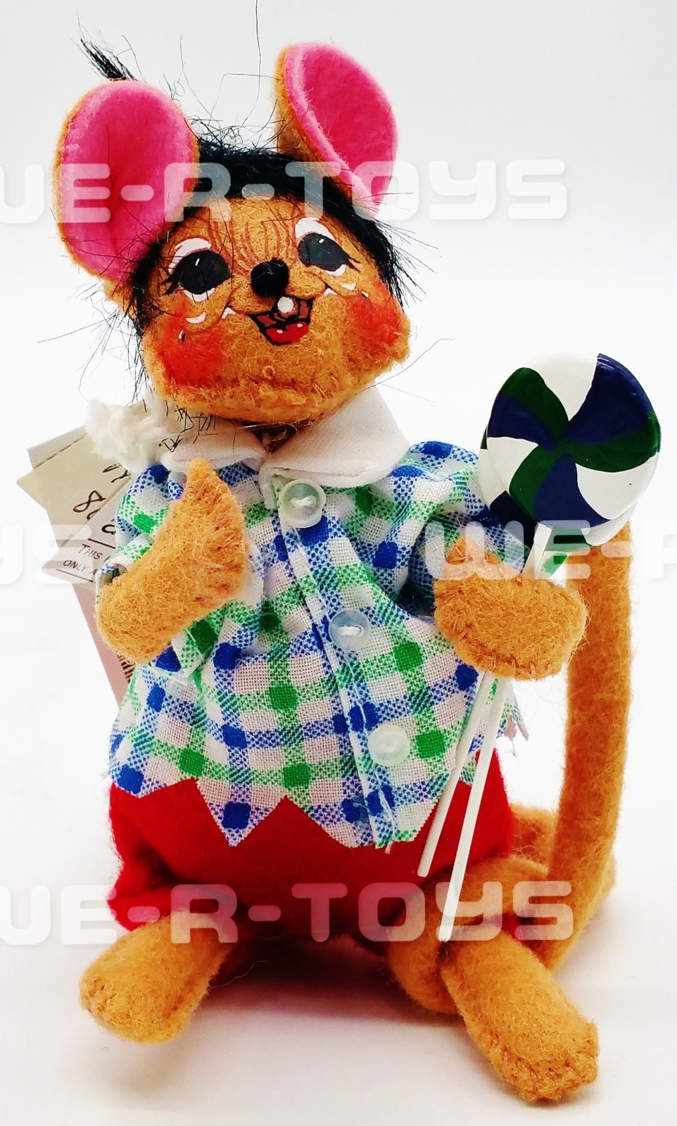Annalee Mobilitee 2009 Open Mouth Munchkin Lollipop Mouse 5"" Doll 252209 MINT