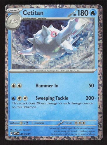 2023 Cetitan McDonald's Collection 2023 005/015 holo Pokemon TCG