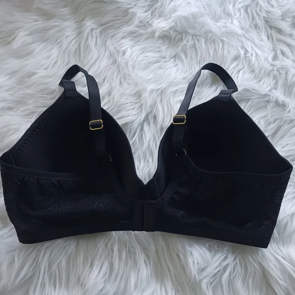 Sujetador con aros Natori talla 38DD Frame Contour 721310 negro Foto 4 de 4