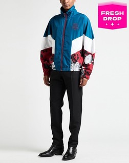 PVP €1350 DOLCE & GABBANA Chaqueta de Pista IT56 US46 3XL De Gran Tamaño Hecha en Italia