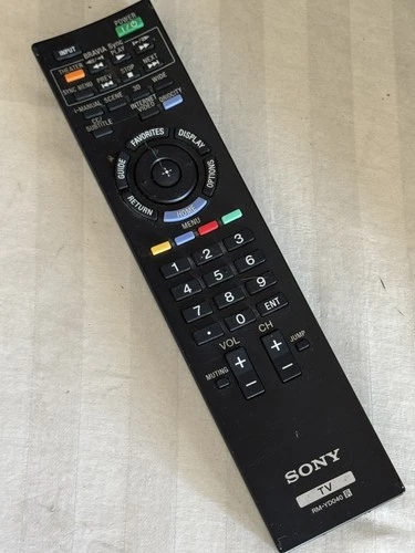 GENUINE SONY RM-YD040 BRAVIA TV REMOTE - KDL-40HX800 KDL-55HX800 KDL-46HX800