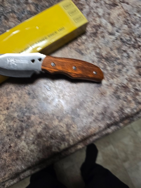 buck knife fixed blade new