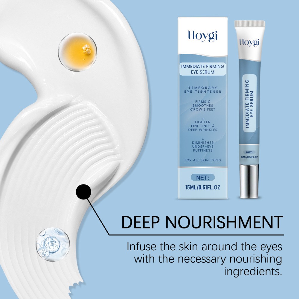5Pcs Firming Eye Serum for Rapid Reduces Under-Eye Bags, Wrinkles, Dark Circles