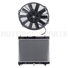 For 2006-2013 Toyota Yaris 1.5l Cooling Fan 2890 Aluminum Radiator Kit