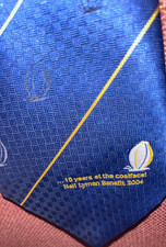 Worcester Warriors Rugby Football Club Benefit/Testimonial Neck Tie Neil Lyman