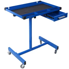 2.4 2 Ft. Portable Steel Work Platform, Adjustable Tear down Work Table with Dra