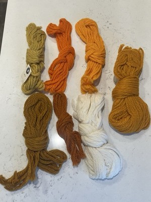 Vintage Nordisk Diamantgarn Wool Yarn Lot Scandinavian Eulan Treated Bundles
