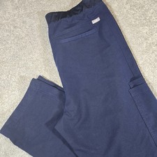 Figs Men's Axim Cargo Scrub Pants Size 2XL Navy Technical Collection Scrub Pants