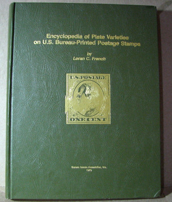 Stamp Reference Book  Encyclopedia of Plate Varieties on U.S. StampsJH4