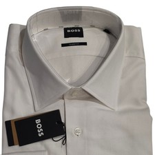 HUGO BOSS White Dress Shirts for Men for sale | eBay