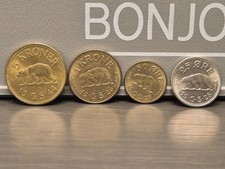 1926-44 Lot of 4 Greenland Coins