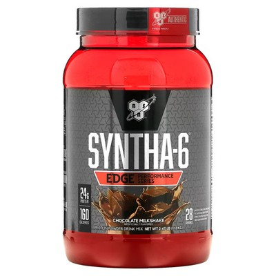 2 X  BSN, Syntha-6� Edge, Protein Powder Drink Mix, Chocolate Milksh-Worldwide