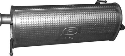 Endschalldämpfer hinten 10.41 POLMO für KIA HYUNDAI