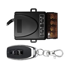 Remote Control Switch 110V-240V RF Relay Receiver W/ Remote Control 100m Range j