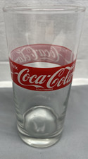 Vintage Coca-Cola 1980s Drinking Glass 6  Tall 8oz Germany Austria 0.31 Maser