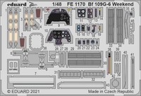 Bf 109G-6 Weekend - Eduard - / 1:48 - Eduard FE1170