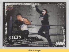 2024 Upper Deck AEW The Icon Weekly Sting Ricky Starks #2 READ 19qt