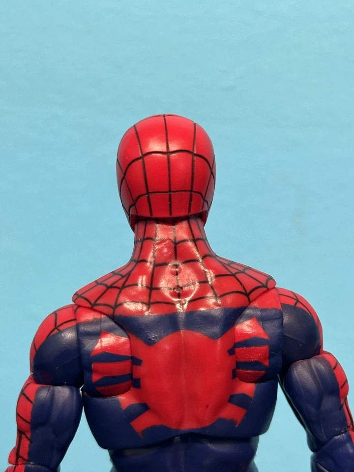 SOLO CABEZA GamerVerse Scarlet Spider Man PS5 1:12 Marvel Legends pintado personalizado Foto 4 de 4