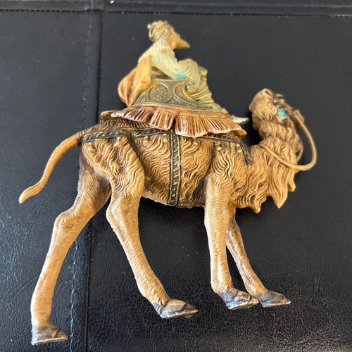 Vintage 1983 Fontanini Depose Italy 3 Wisemen Kings On Camels Nativity Set 5" - Picture 5 of 11