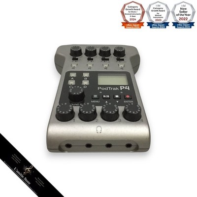 Zoom Podtrak P4 Podcast Studio Mixer Recorder USB Interface Pod Spur P 4 gete...