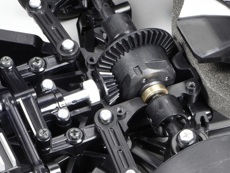 RC Bausatz Tamiya Audi 90 quattro TT-02 1:10 mit Allradantrieb und Lackierung - Bild 4 von 4