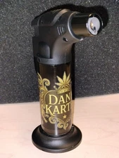 Dank Kartel Jet Torch Gun Lighter Adjustable Flame Windproof Butane Refillable k