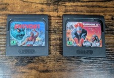 Shinobi & Shinobi II the Silent Fury  Sega Game Gear Cartridge Only TESTED