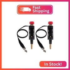 2 PCS Spark Plug Tester, Adjustable Ignition Coil Tester System, Coil Pack Teste